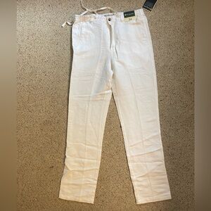 Weekender - White Linen pants